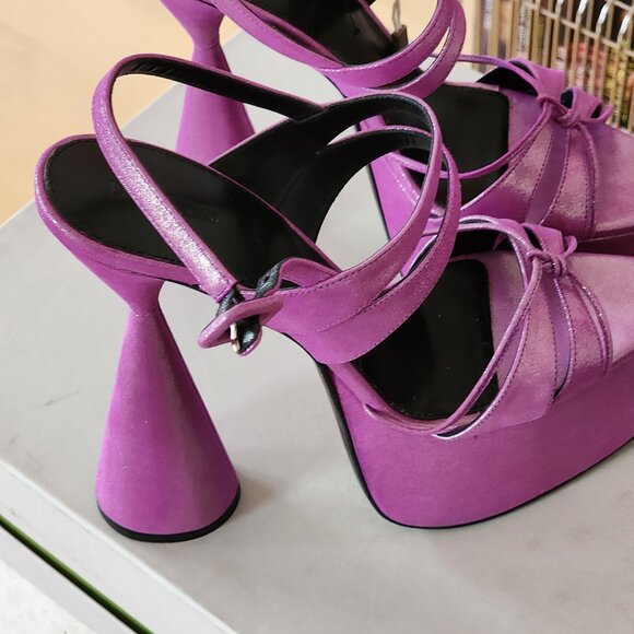 D'Accori Belle Platform Sandals Sz 40 - Picture 5 of 8